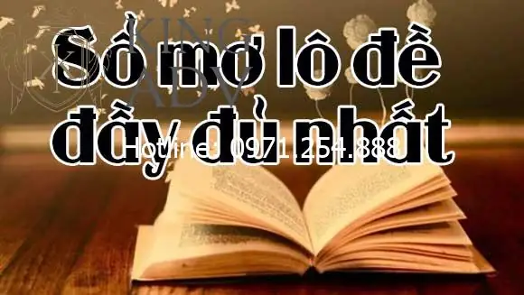 Sổ Mơ Lô Đề Đầy Đủ