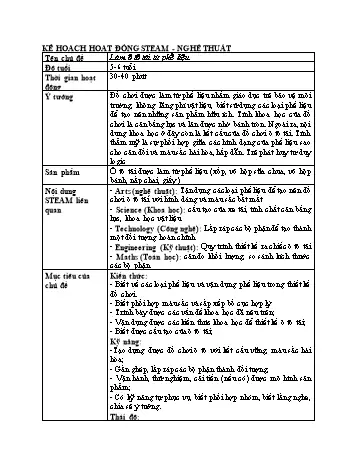Giáo Án Lắp Xe Ô Tô Tải Lớp 4 Và Bài Học An Toàn Giao Thông