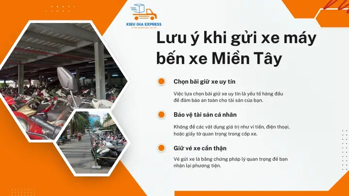 Những Lưu Ý Quan Trọng Khi Gửi Xe Tại Bến Miền Tây
