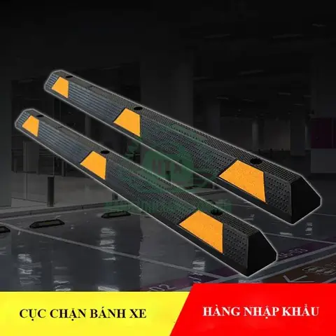 Thanh Chặn Lùi Định Vị Bánh Xe Bằng Cao Su