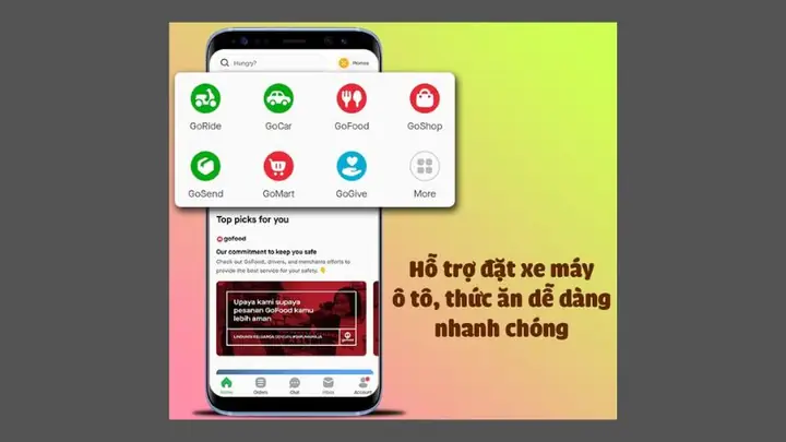 Dễ Dàng Đặt Xe, Gọi Đồ Ăn Và Gửi Hàng Nhanh Chóng