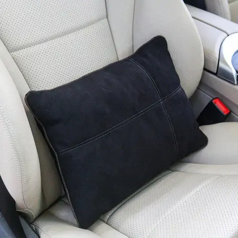 Gối Gối Tựa Lưng Ô Tô Da Lộn