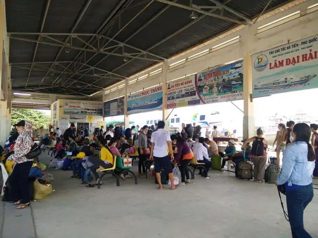 Các Tuyến Tàu Tại Bến Tàu Hà Tiên