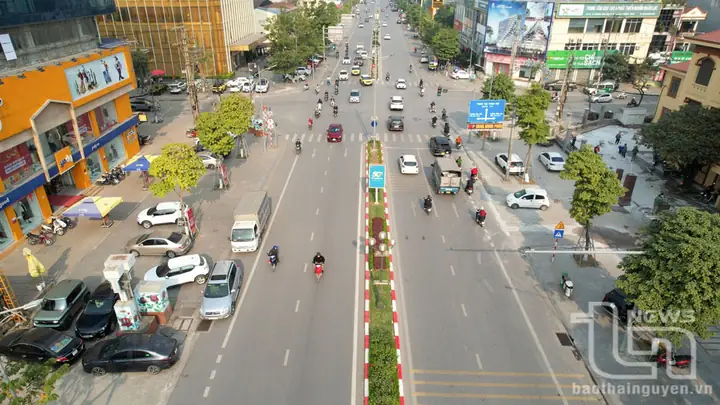 Tp. Thái Nguyên Hiện Đang Áp Dụng Quy Định Cho Phép Đỗ Xe Dưới Lòng Đường Tại 23 Tuyến Phố Đủ Điều Kiện.