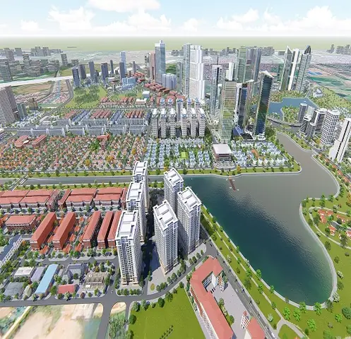 Quy Hoạch Các Tòa Chung Cư Thanh Hà Tại Khu Đô Thị Thanh Hà Cienco 5