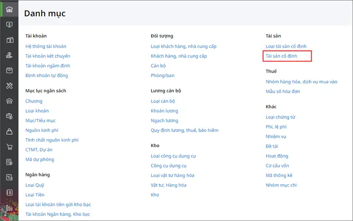 A. Mua Sắm Tscđ Từ Nguồn Nsnn Cấp