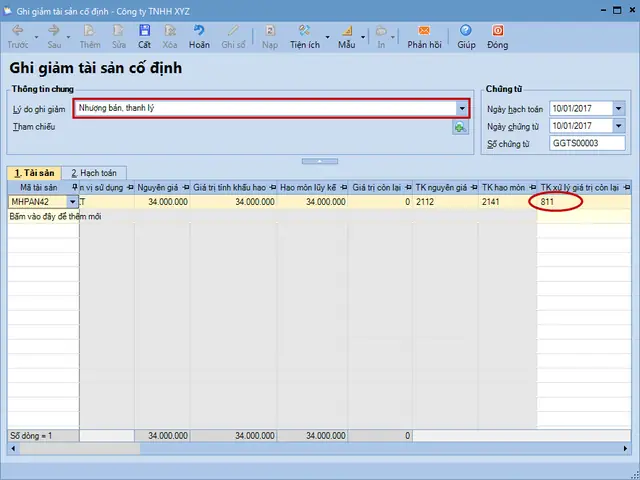Hạch Toán Misa Khi Thanh Lý Xe Ô Tô Công