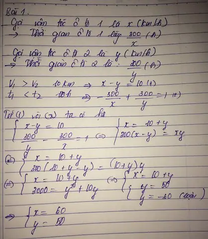 Vận Tốc Và Thời Gian: Giải Mã Bài Toán Hai Xe Đi Từ A Đến B