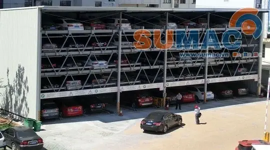 Hệ Thống Bãi Đỗ Xe Thông Minh Kiểu Xếp Hình Có Các Loại Sau: