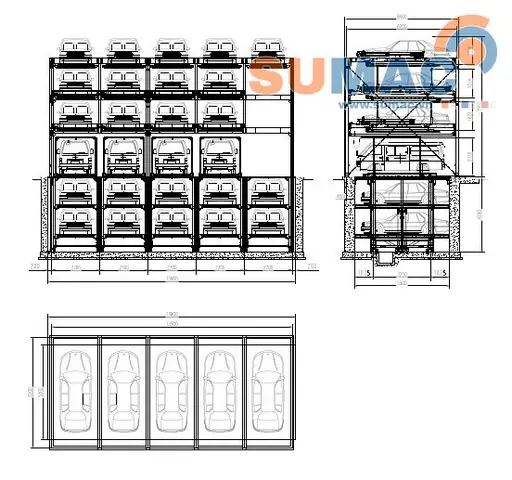 Vertical Horizontal Parking System