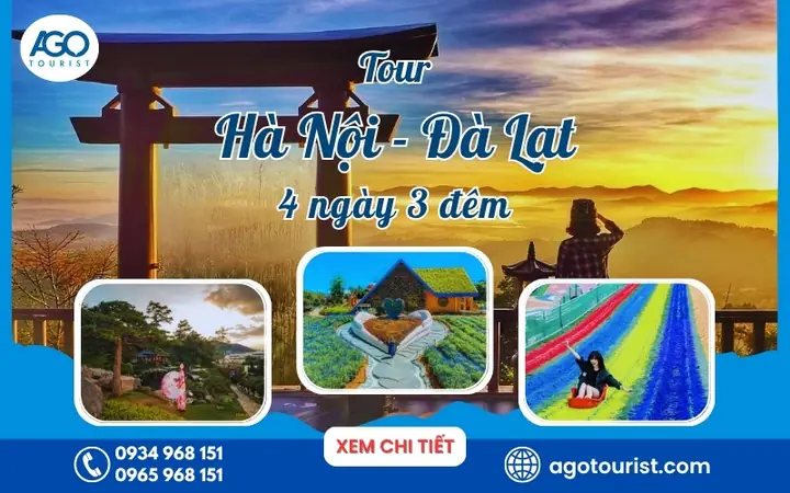 Tour Từ Hà Nội Đi Đà Lạt 3 Ngày 2 Đêm [khởi Hành Hằng Ngày]