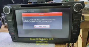 3. Màn Hình Ô Tô Báo Lỗi Ứng Dụng