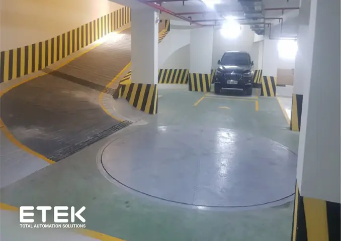 Bàn Xoay Ô Tô Tự Động Được Sử Dụng Ở Đâu?