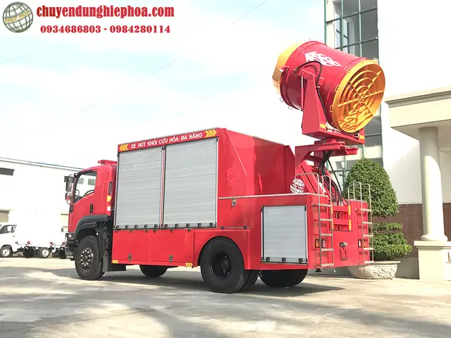 Xe Hút, Thổi Khói, Chữa Cháy Đa Năng