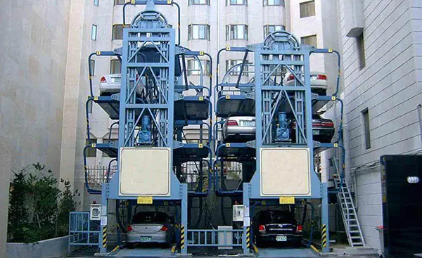 4, Hệ Thống Đỗ Xe Xoay Vòng Đứng