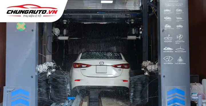 Quy Trình Rửa Xe Ô Tô Tự Động Như Thế Nào?