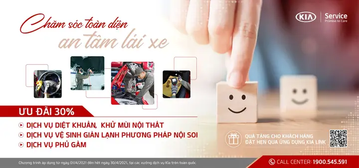 Chăm Sóc Toàn Diện – An Tâm Lái Xe Cùng Kia Việt Nam