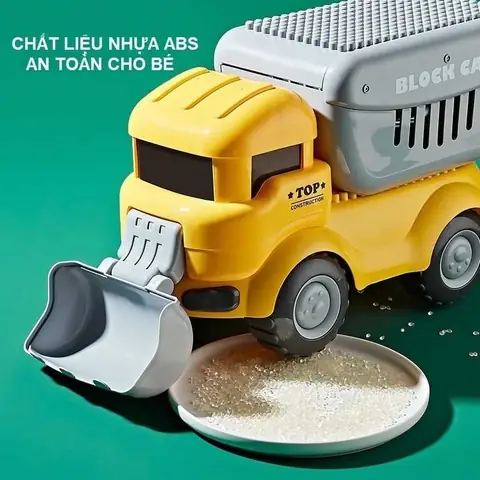 Đồ Chơi Xếp Hình Cho Bé Kèm Ô Tô Cho Trẻ Sáng Tạo: