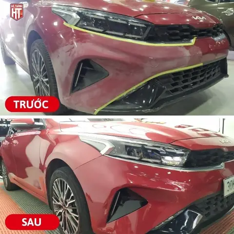 Hình Ảnh Dịch Vụ Sơn Xe Ô Tô Tại Hà Thành Garage