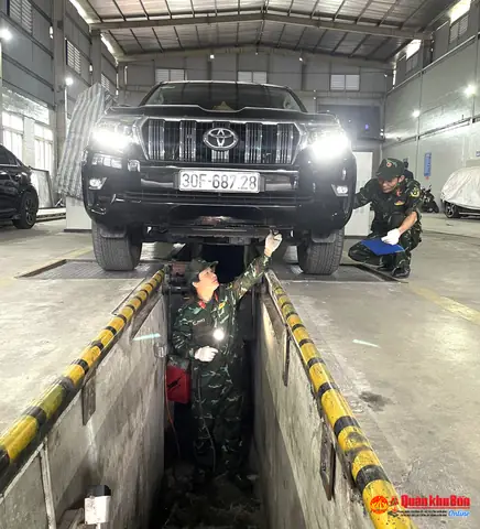 Hình Ảnh Kiểm Định Xe Ô Tô Quân Sự