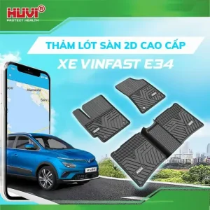 1.1. Đặc Điểm Thảm Lót Sàn Huvi Ô Tô Vinfast E34 2d Cao Cấp