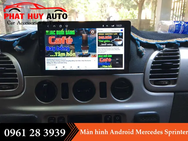 Tính Năng Nổi Bật Trên Màn Hình Android Mercedes Sprinter