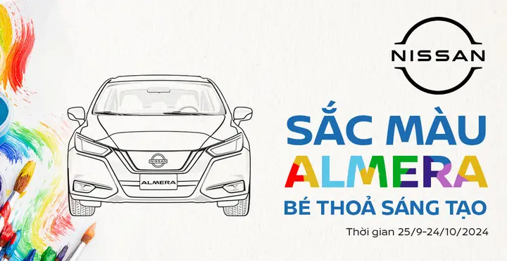 Thể Lệ Cuộc Thi "sắc Màu Almera - Bé Thỏa Sáng Tạo"