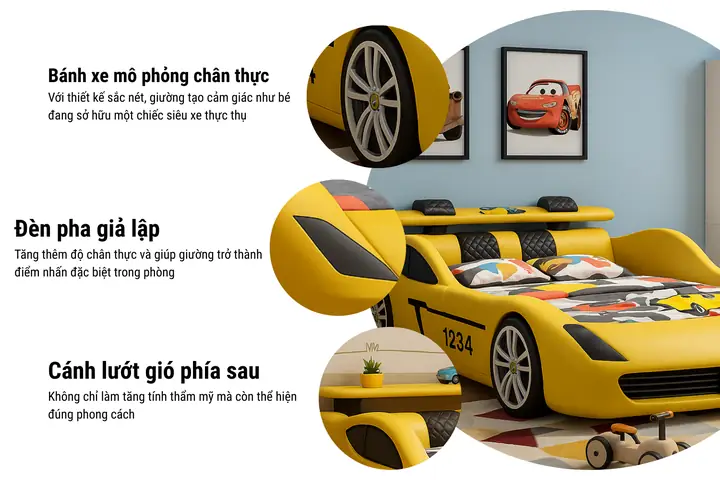 Họa Tiết Vui Nhộn Trang Trí Xe Ô Tô