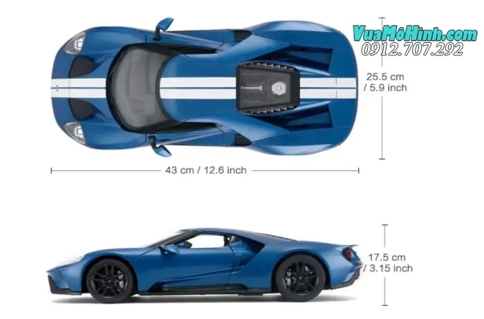 Thông Tin Chi Tiết Về Sản Phẩm Mô Hình Xe Ford Gt Ô Tô Điều Khiển Từ Xa: