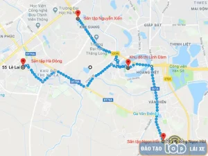 Dia Chi San Tap Lai Xe Linh Dam