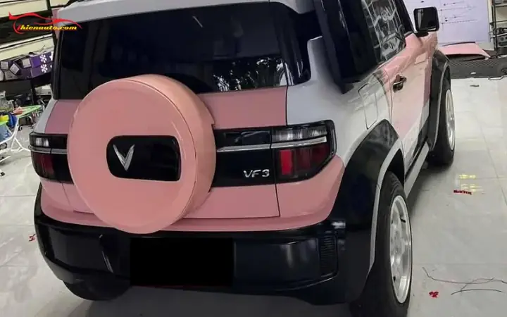 Hộp Để Đồ Giả Lốp Dự Phòng Vf3 Hộp Để Đồ Giả Lốp Dự Phòng Vf3