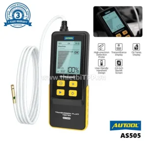 Thông Số Kỹ Thuật Máy Kiểm Tra Dầu Hộp Số As505: