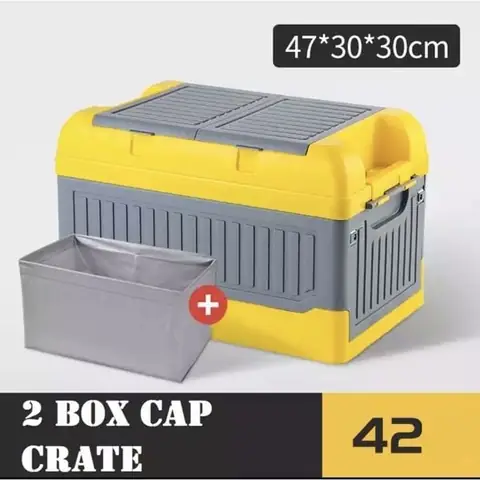 Thùng Nhựa Gấp Gọn Để Cốp Xe Ô Tô