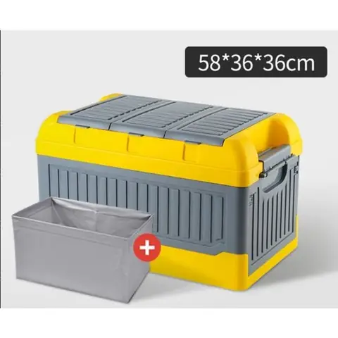 Thùng Nhựa Gấp Gọn Để Cốp Xe Ô Tô