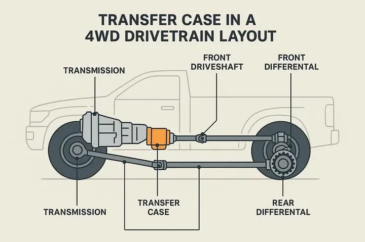 Hộp Số Phụ Xe Ô Tô Là Gì? Cấu Tạo Và Vai Trò