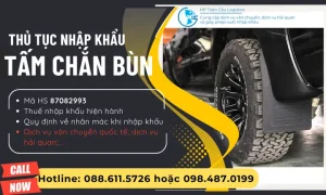 Thủ Tục Nhập Khẩu Tấm Chắn Bùn 2025