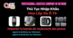 Thủ Tục Nhập Khẩu Hoa Lốp Xe Ô Tô