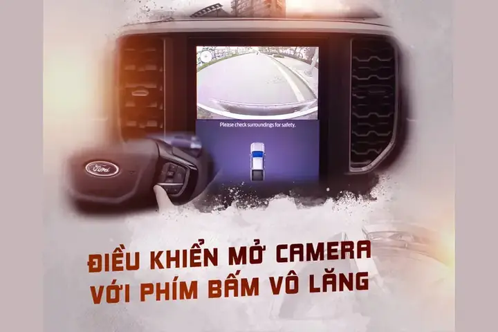Tận Dụng Camera Lùi, Tạo Hệ Thống 360 Độ Quanh Xe