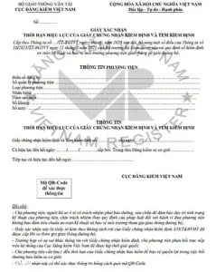 Các Bước Cách Tra Cứu Xác Nhận Thời Hạn Hiệu Lực Của Giấy Chứng Nhận Và Tem Kiểm Định Như Sau: