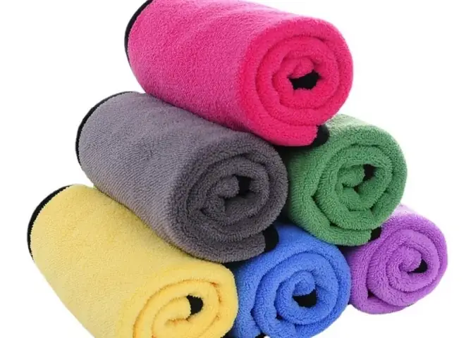 1.2. Khăn Lau Xe Ô Tô Lông Cừu