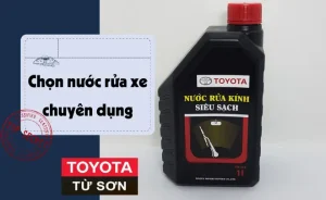 Bước 2: Pha Nước Rửa Xe Ô Tô