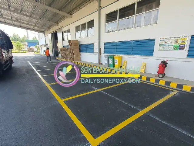 Hướng Dẫn Kẻ Vạch Trông Giữ Xe Ô Tô Đúng Tiêu Chuẩn