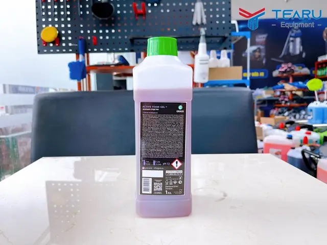 Cách Sử Dụng Nước Rửa Xe Không Chạm Active Foam Gel +