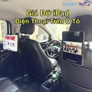 Giá Đỡ Ipad Trên Ô Tô Gắn Ghế Sau Tiện Dụng Kẹp Điện Thoại Và Máy Tính Bảng
