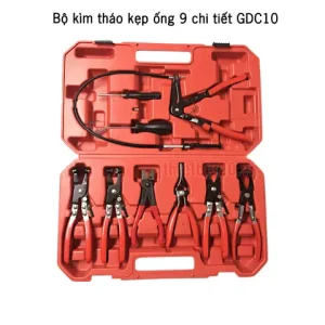 Bộ Kìm Tháo Kẹp Ống 9 Chi Tiết Gdc10