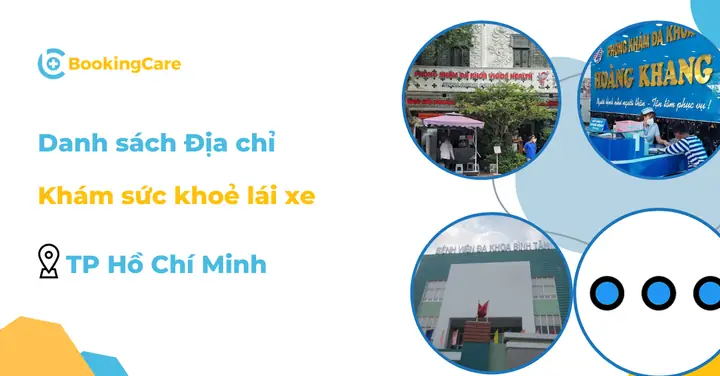 Danh Sách 4 Địa Chỉ Được Liệt Kê Dưới Đây Nằm Trong Danh Sách Cơ Sở Y Tế Đủ Điều Kiện Khám Sức Khỏe Lái Xe Tphcm. Ngoài Đảm Bảo Tiêu Chí Quy Định, Những Địa Chỉ Này Còn Nổi Bật Với Sự Nhanh Chóng, Thuận Tiện.
