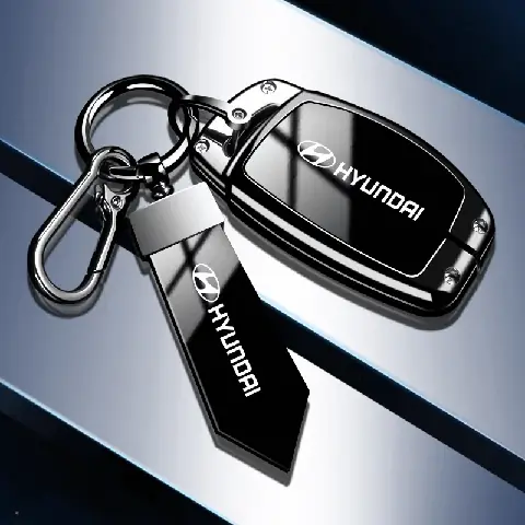 Ốp Kim Loại Bọc Chìa Khoá Ô Tô Hyundai Sang Trọng