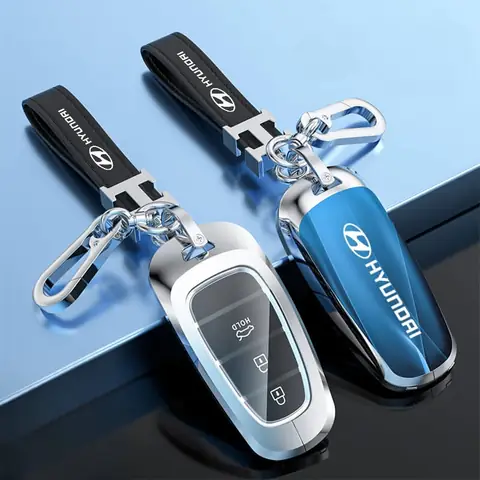 Ốp Kim Loại Bọc Chìa Khoá Ô Tô Hyundai Đẳng Cấp
