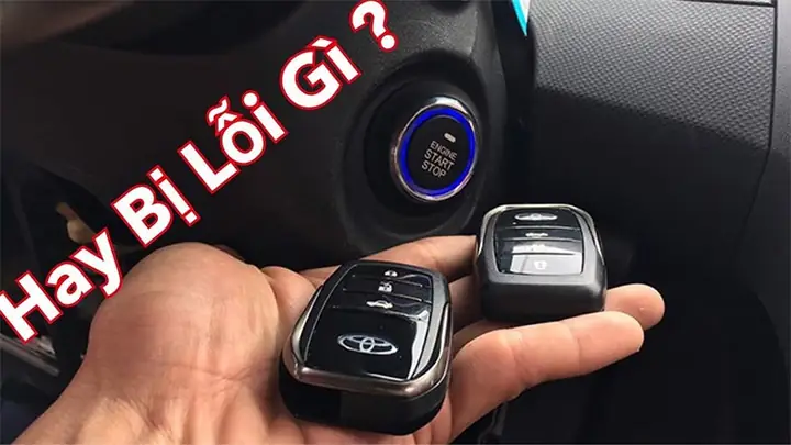 2.1 Chìa Khóa Ô Tô Bị Lỗi Hoặc Khoá Ô Tô Điện Tử Hết Pin