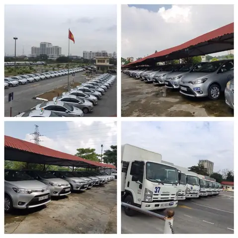 Khu Bãi Xe Ô Tô Cũ Quận 9